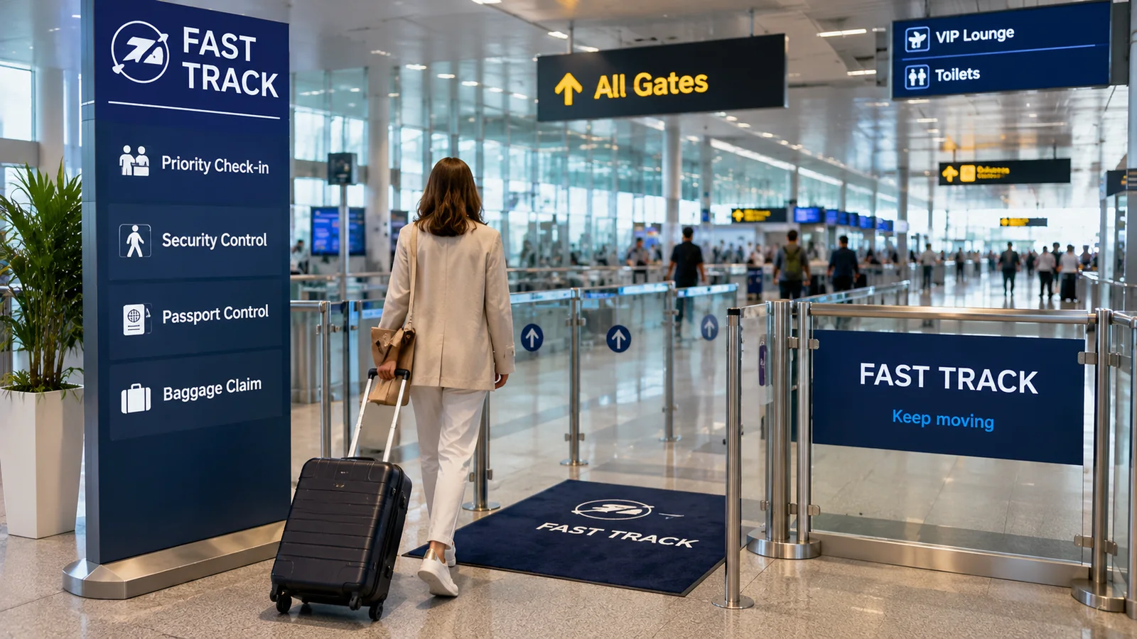 Услуга Fast Track в аэропорту — что это и когда она того стоит