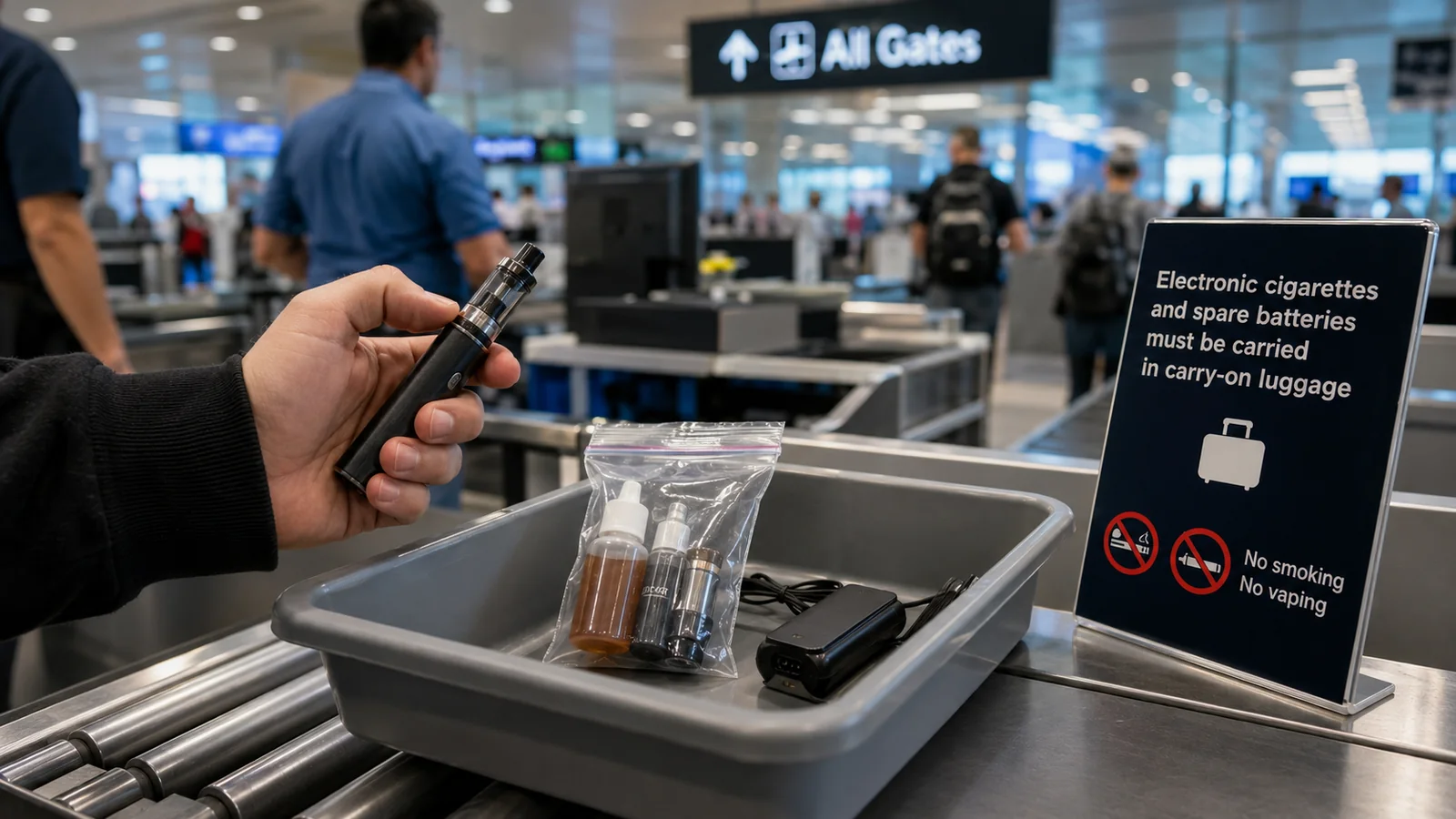Can You Take Vapes on a Plane?