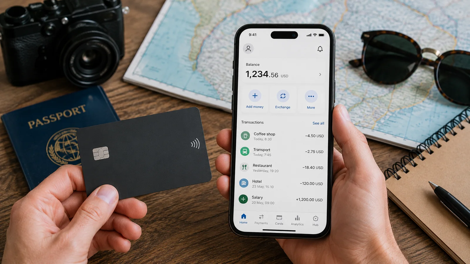 El mejor banco para viajes internacionales