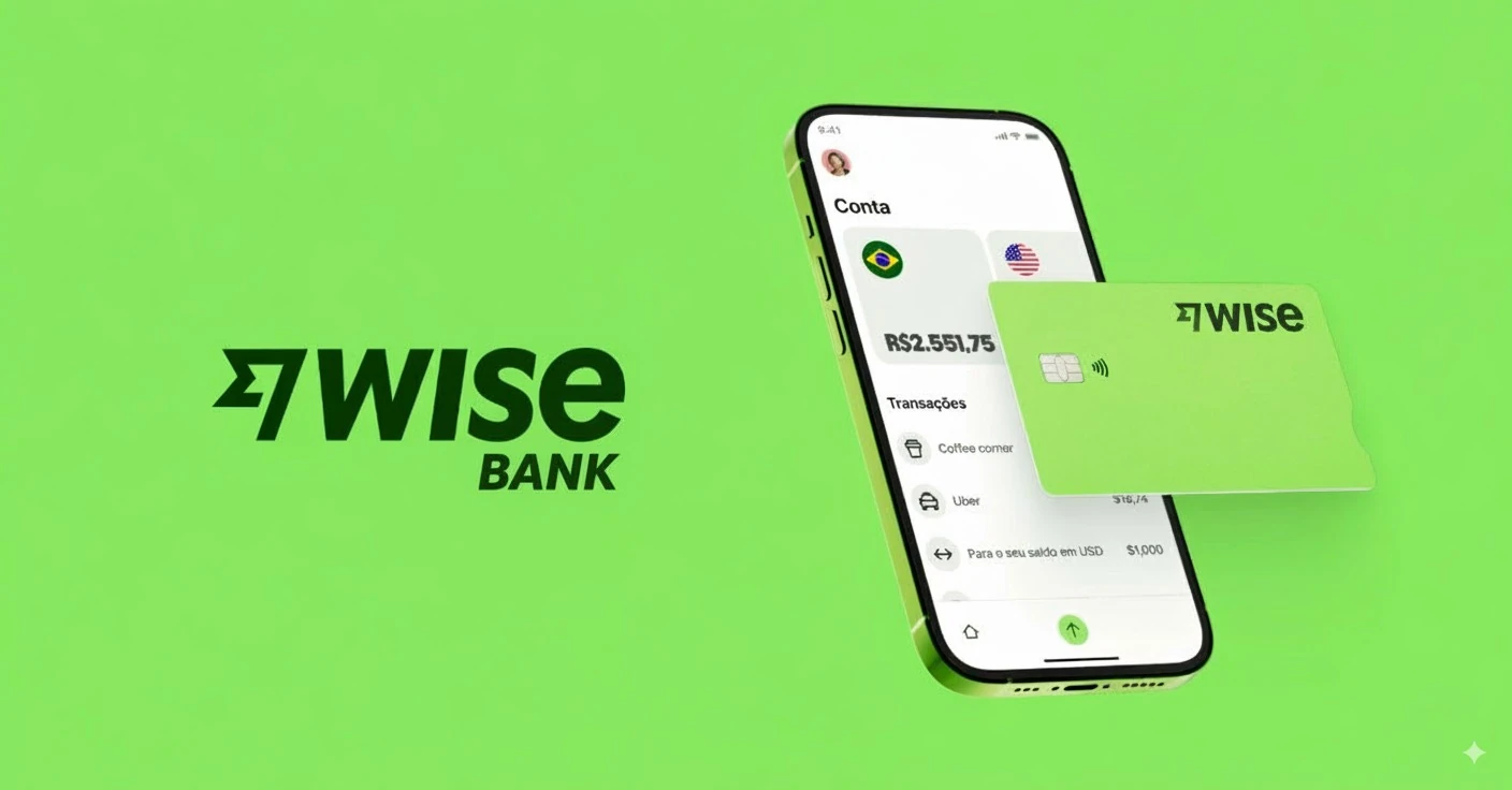 Wise multi-currency card visual used for travel banking review
