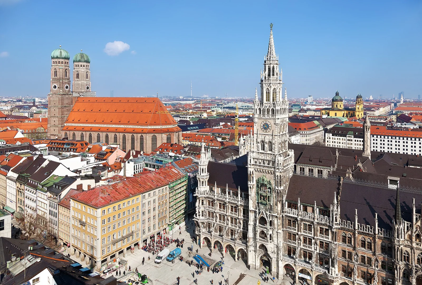 Munich city view