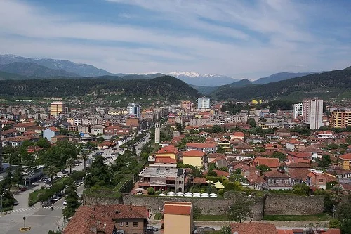 Pamje e qytetit Elbasan