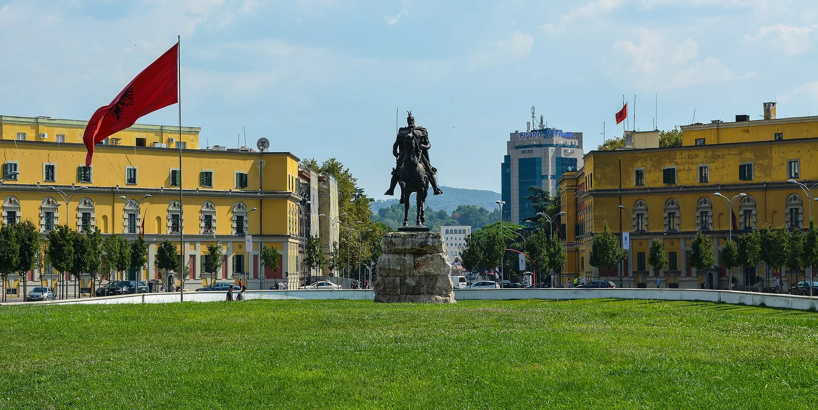 Поглед на градот Tirana