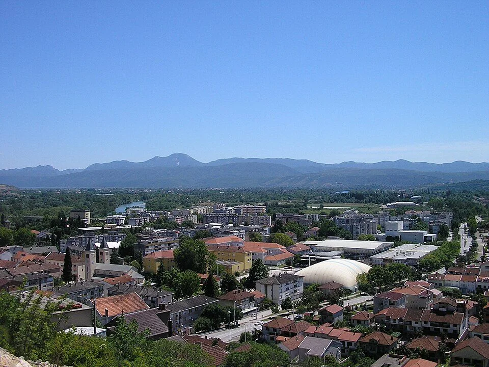 Pogled na grad Čapljina