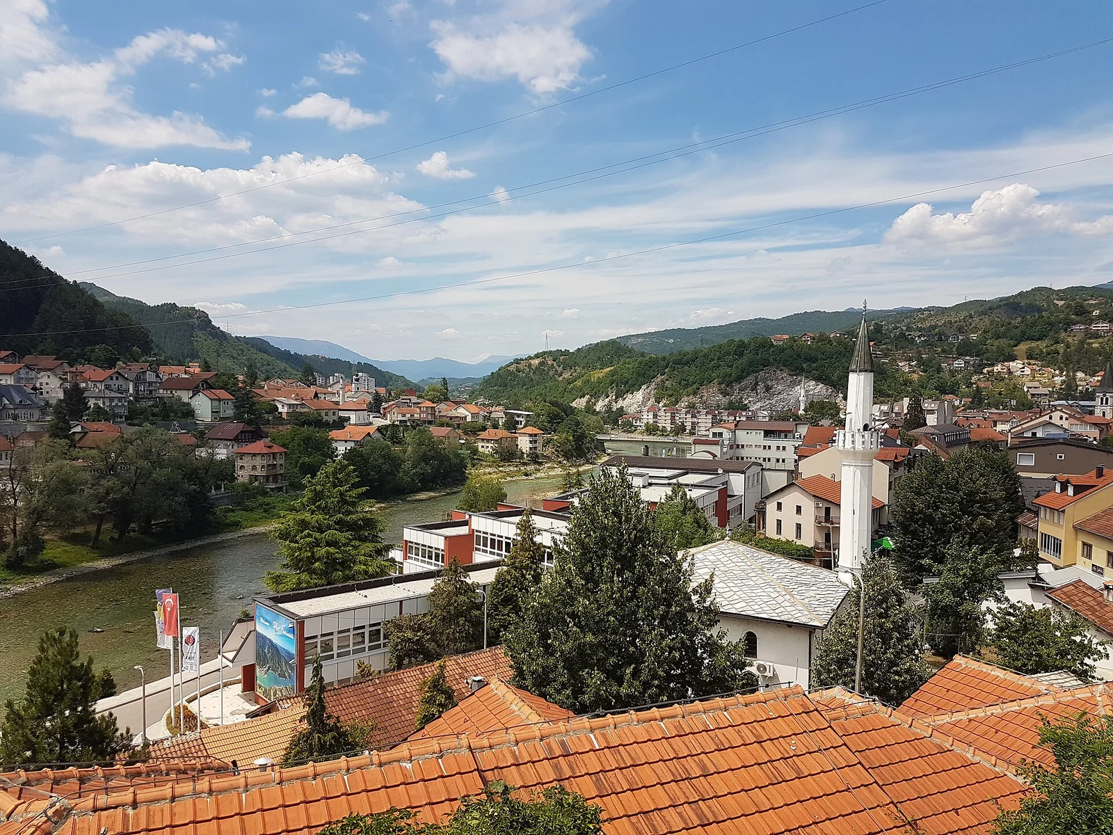 Pogled na grad Konjic