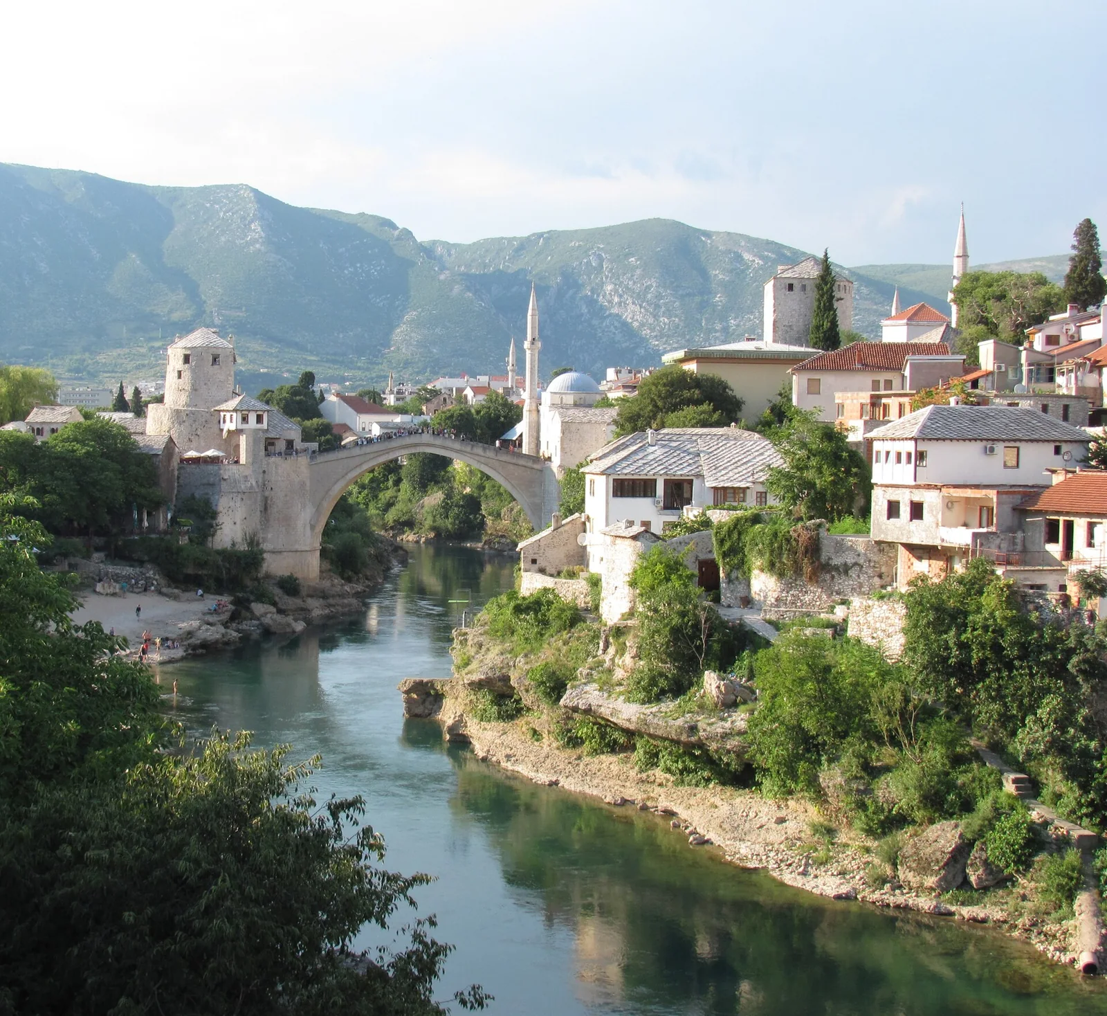 Pogled na grad Mostar