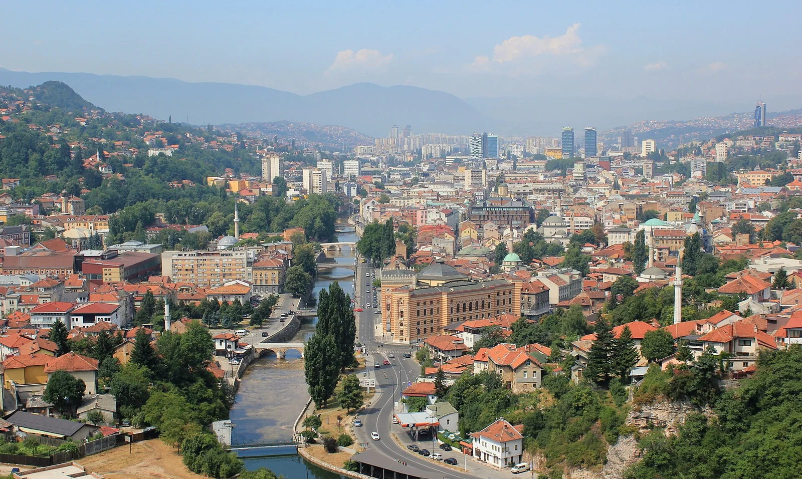 Поглед на град Сарајево