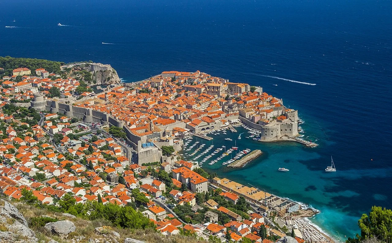 Pogled na grad Dubrovnik