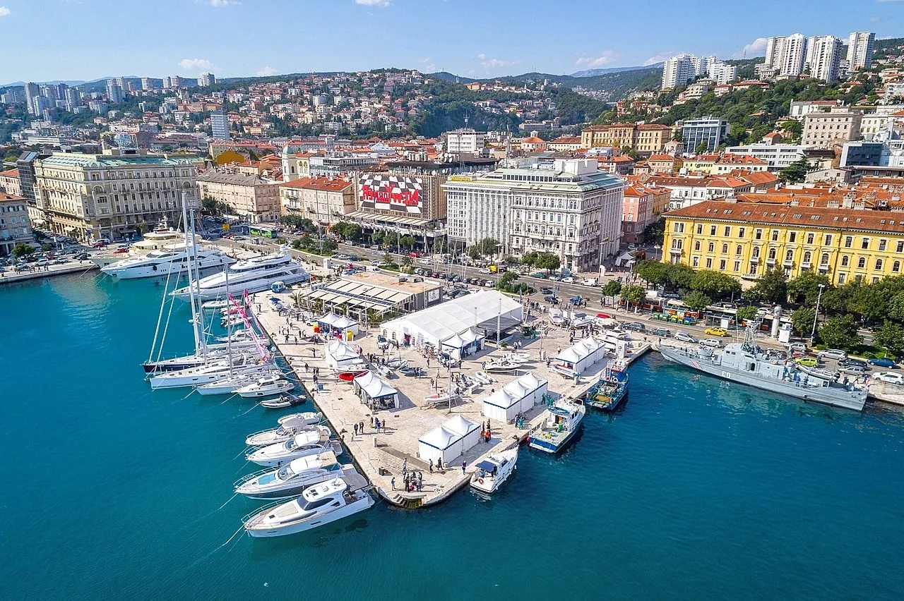 Pogled na grad Rijeka