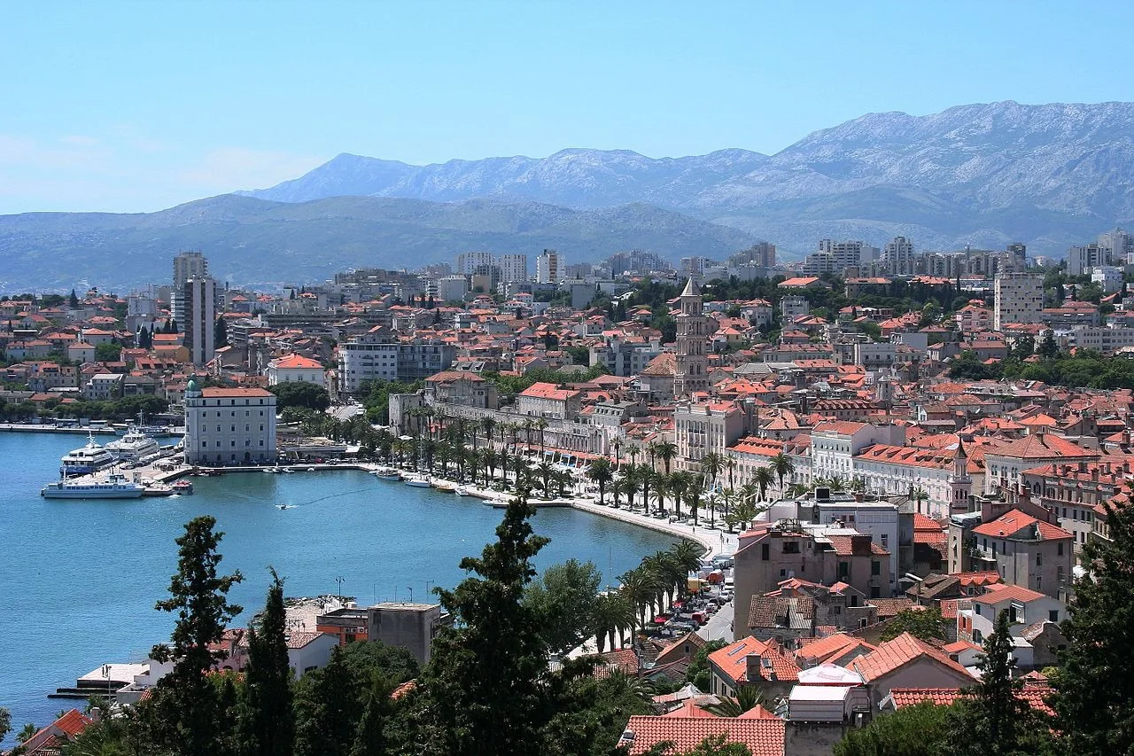Pogled na grad Split