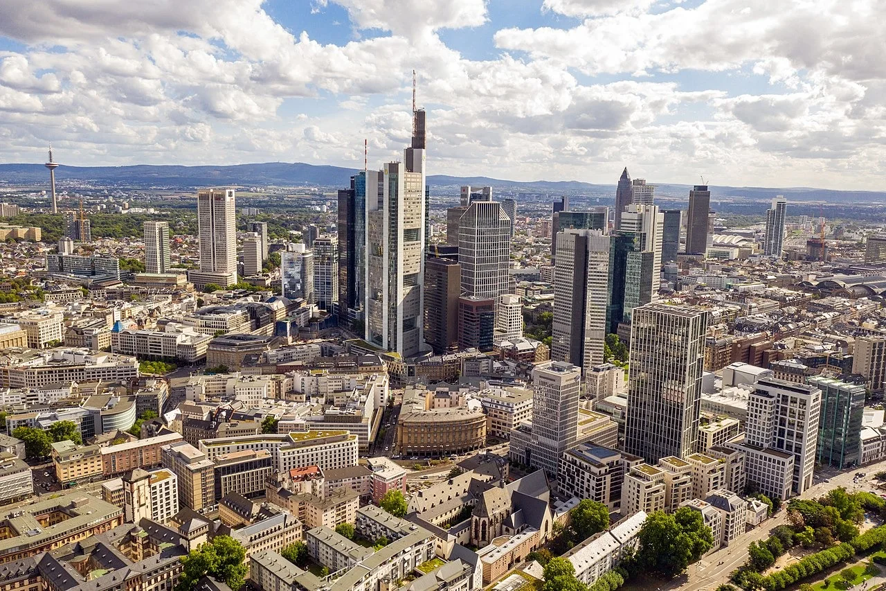 Pogled na mesto Frankfurt