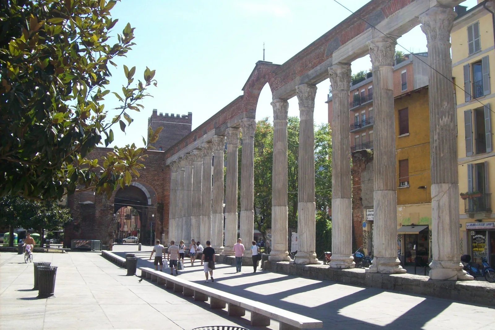 Pamje e qytetit Milano 3
