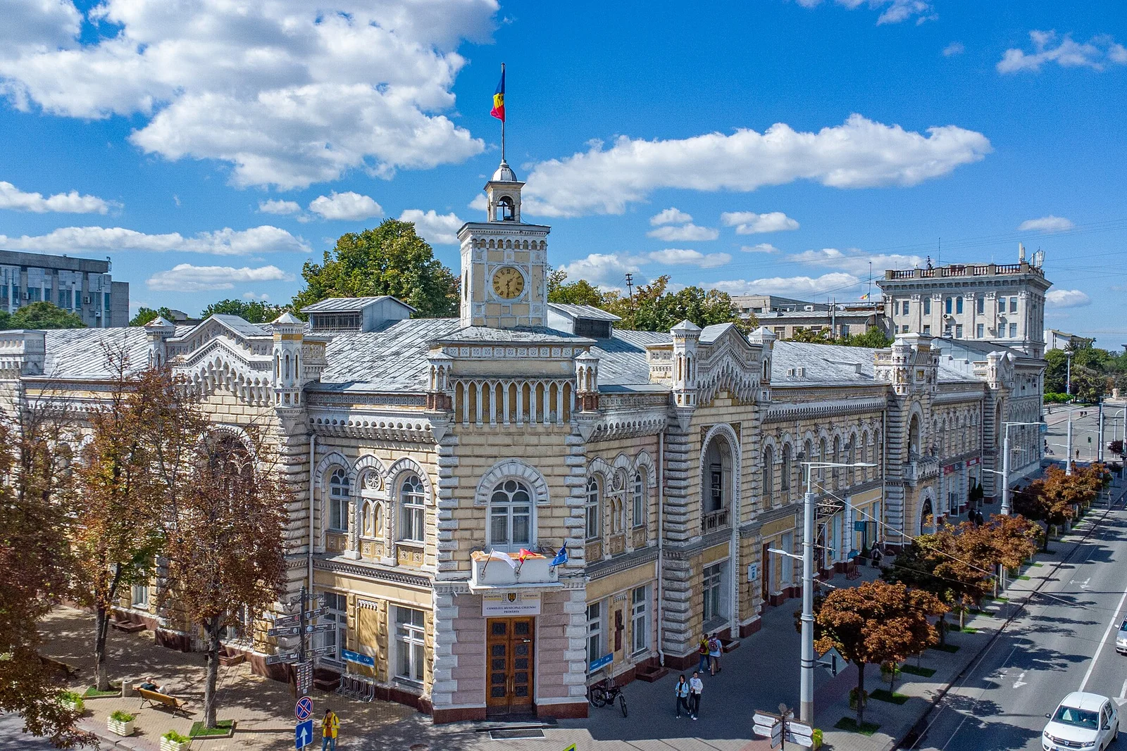 Вид города Кишинев