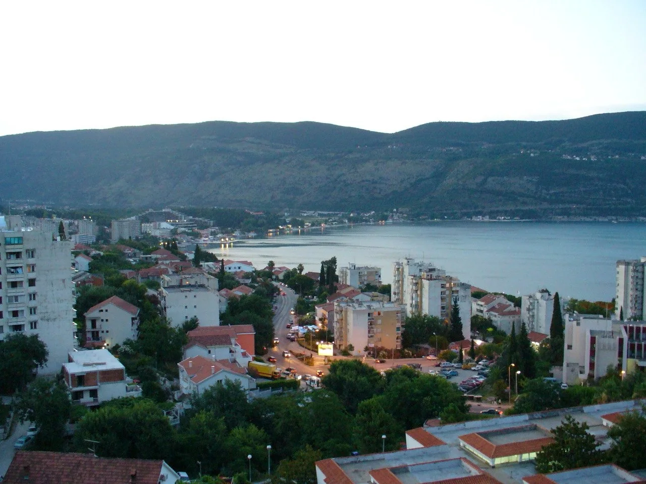 Pogled na grad Herceg Novi