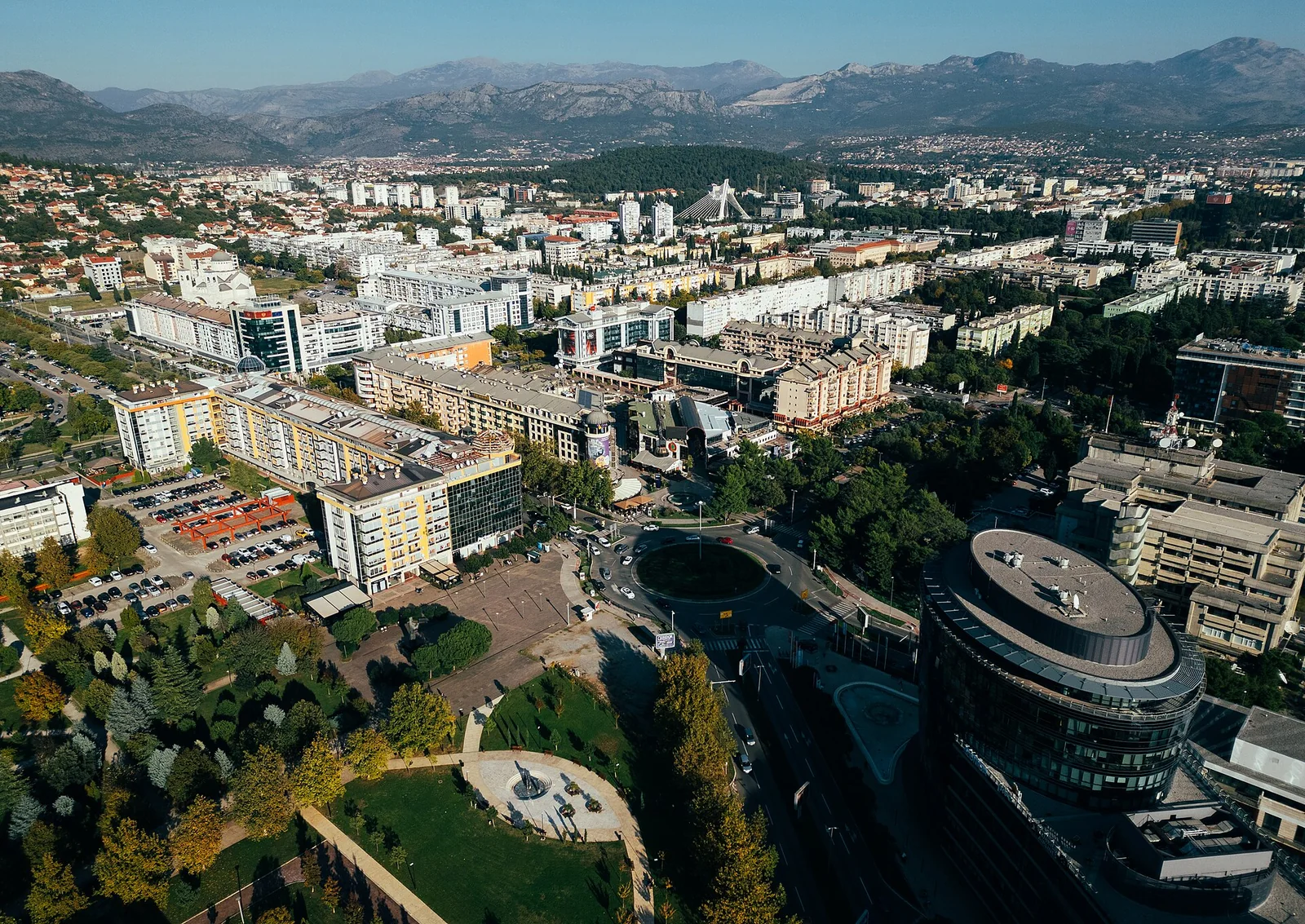 Поглед на град Подгорица