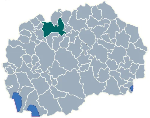 Поглед на градот Скопје 2