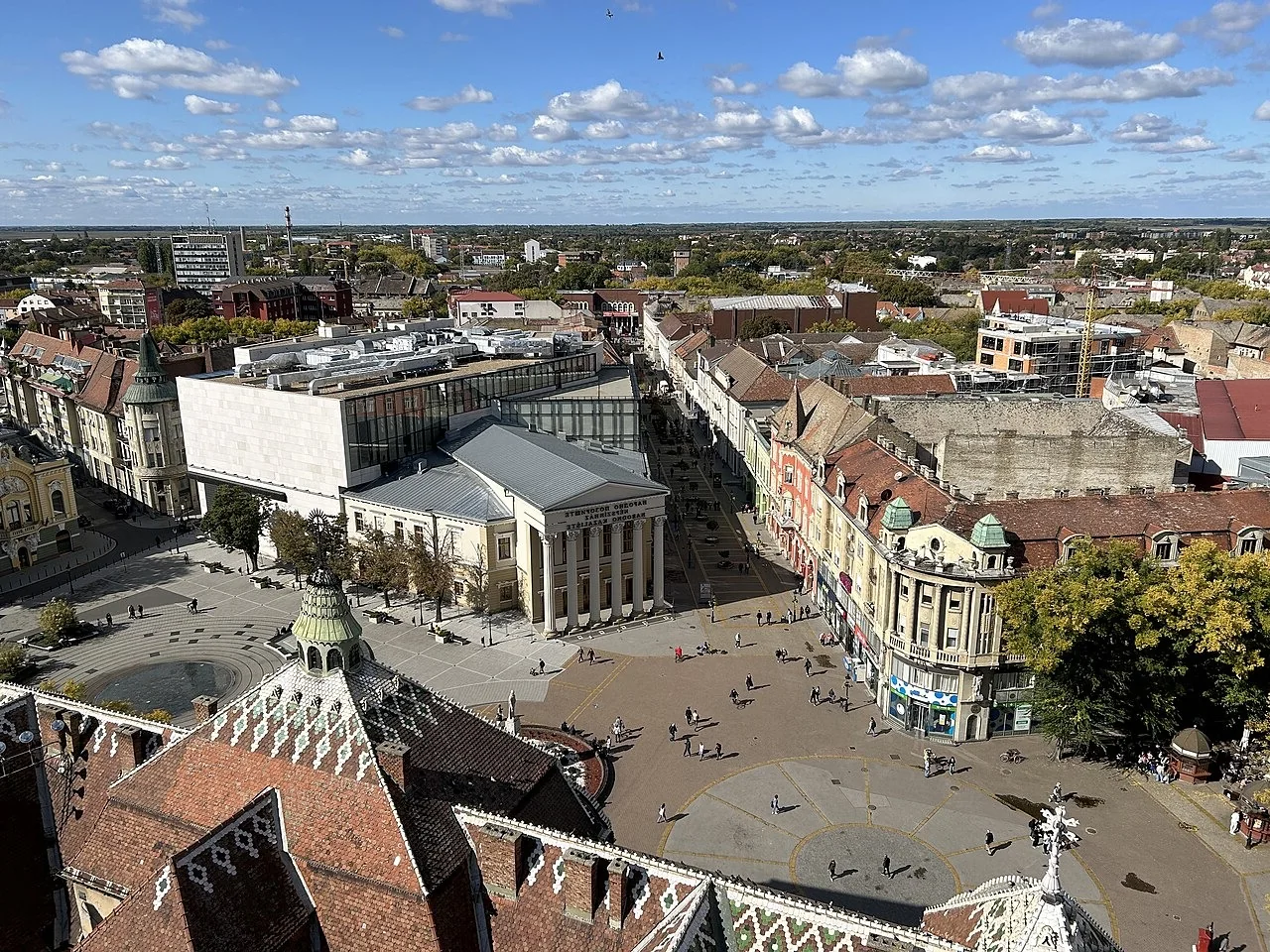 Поглед на град Subotica