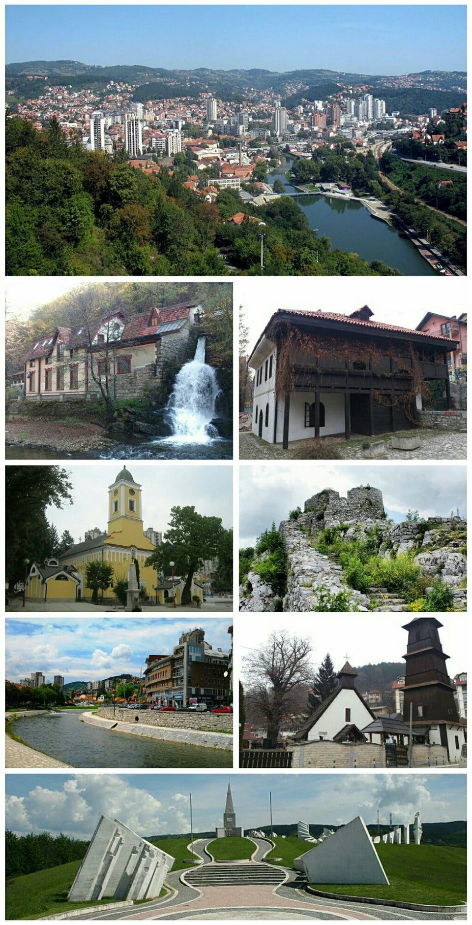 Поглед на град Užice