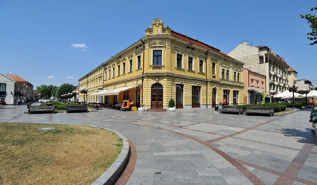 Поглед на град Valjevo