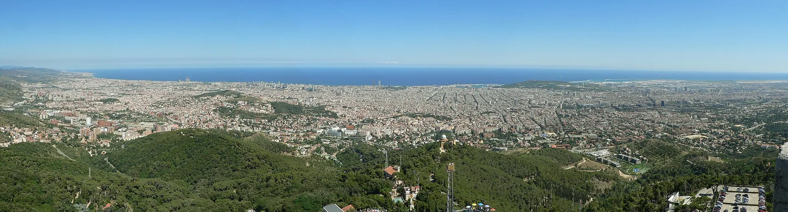 Barcelona city view 3