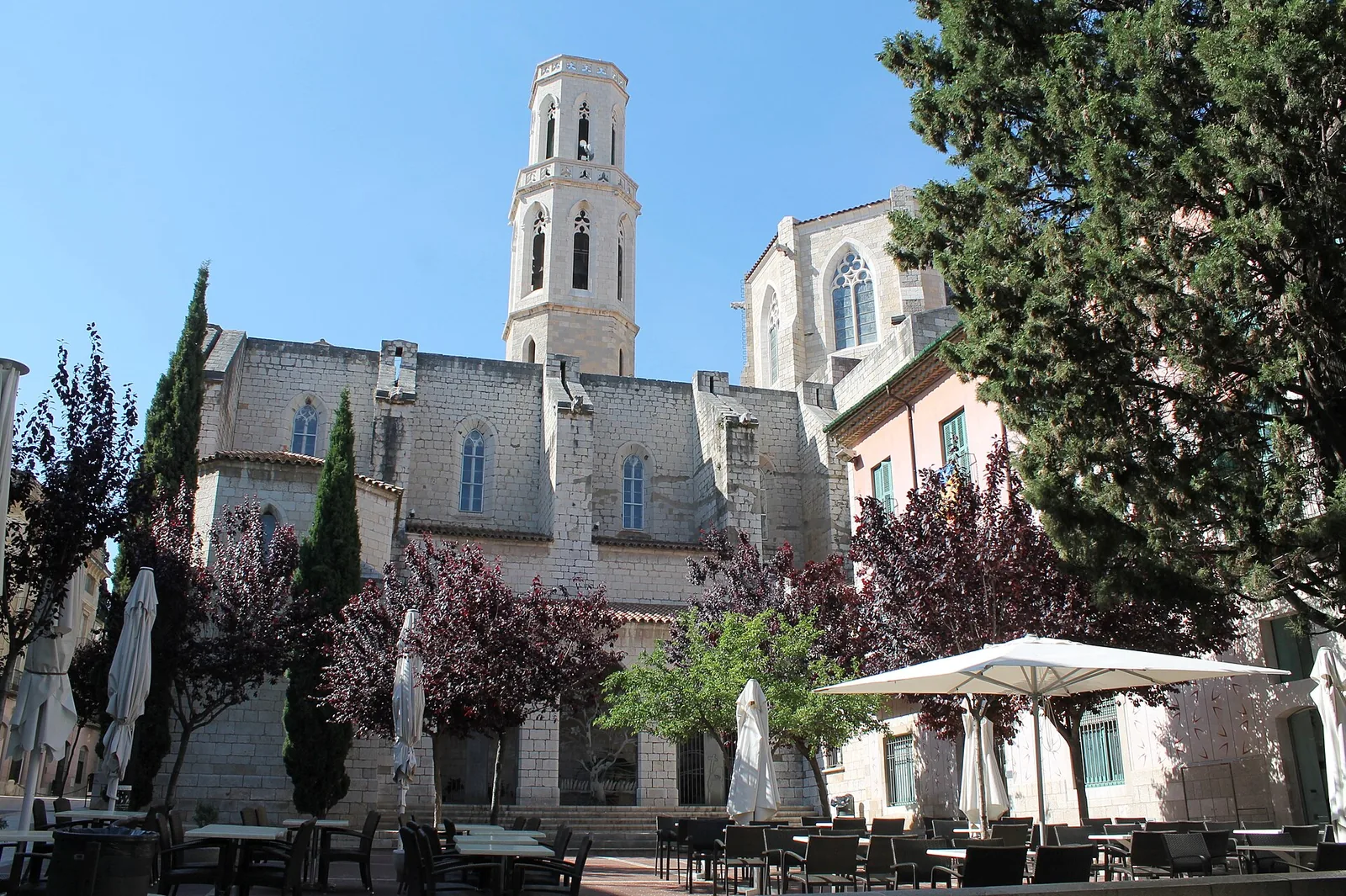Figueres city view