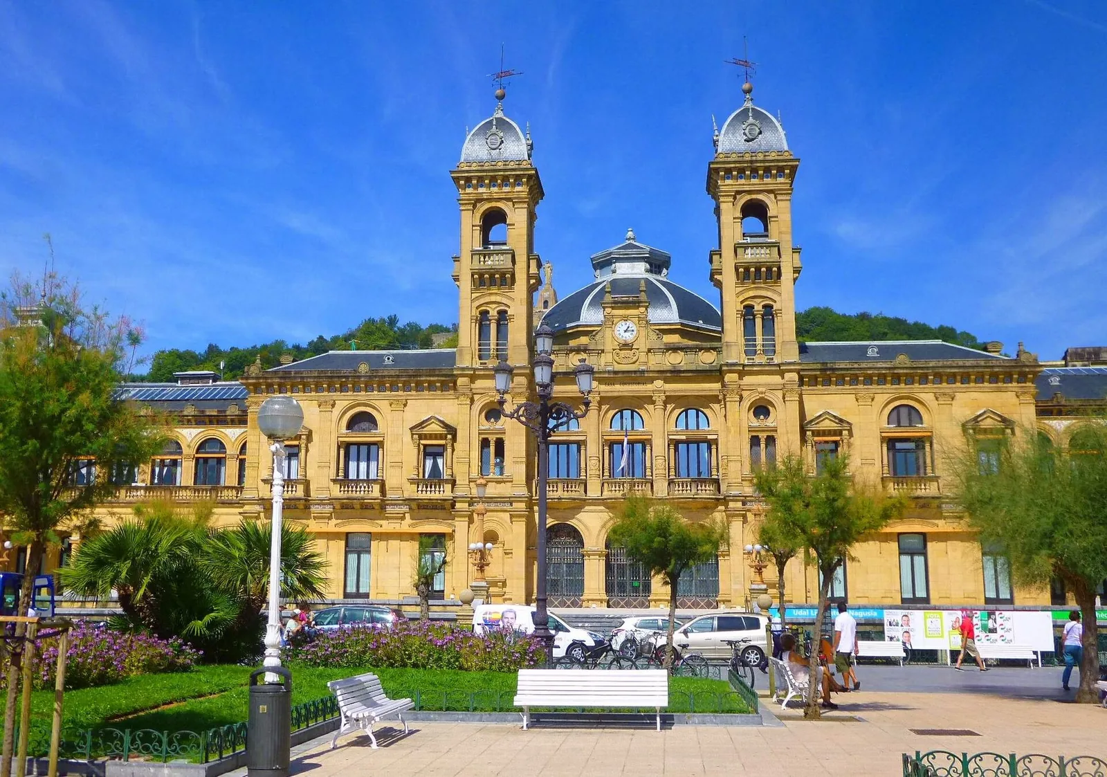 San Sebastián city view
