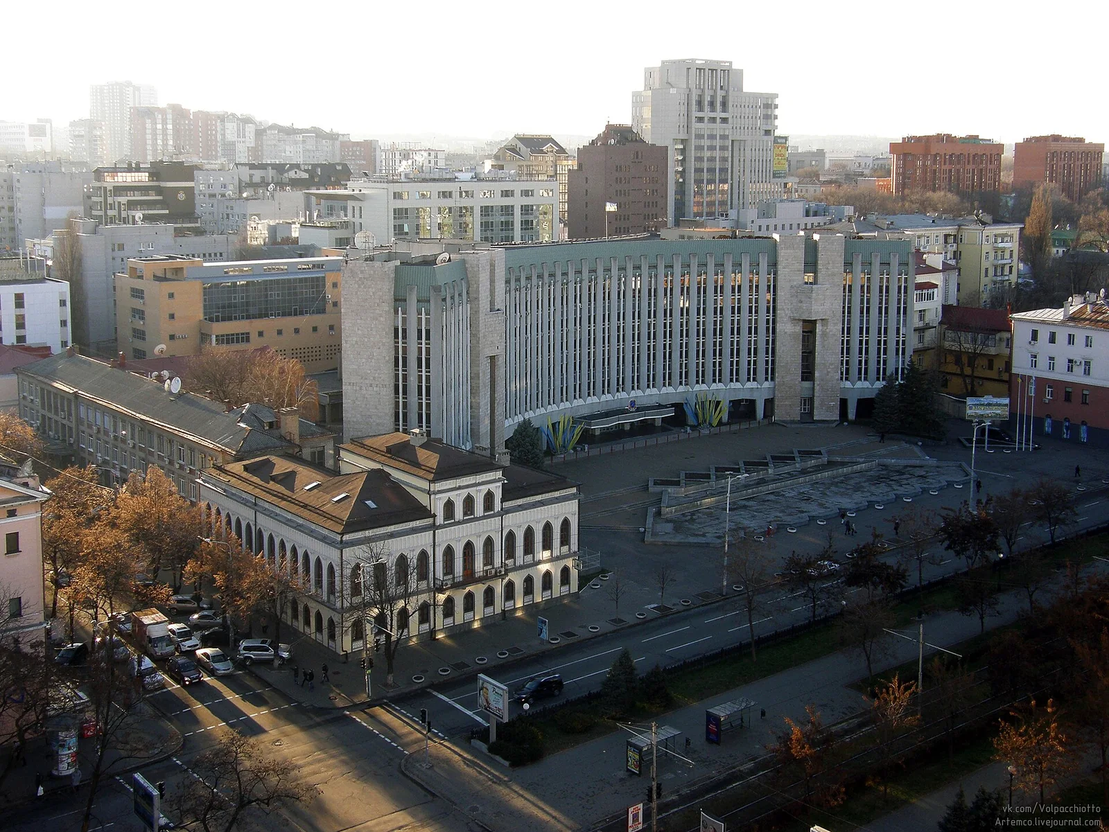 Вид города Днепр