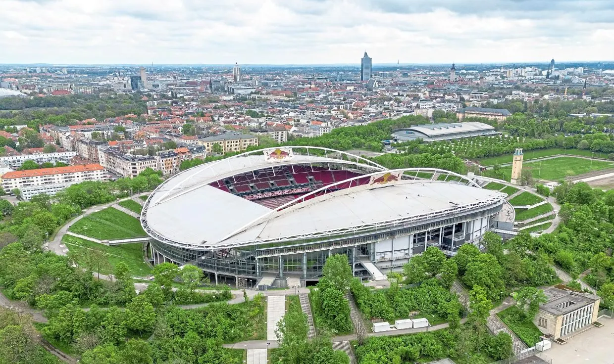 Estadio de futbol de Leipzig